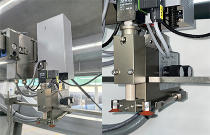 Automatic feeder head